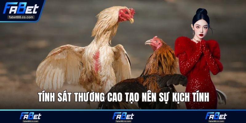 Tính sát thương cao tạo nên sự kịch tính