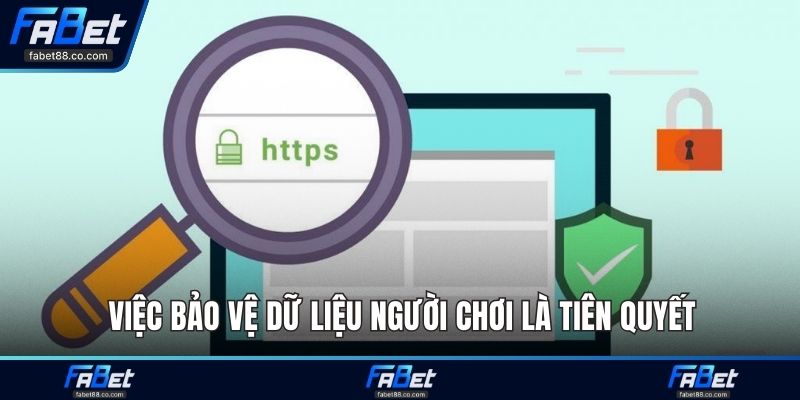 Việc bảo vệ dữ liệu người chơi là tiên quyết